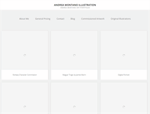 Tablet Screenshot of montanogallery.com